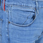 Men's Redloop 512 Blue Slim Tapered Fit Mid Rise Jeans - 6 View