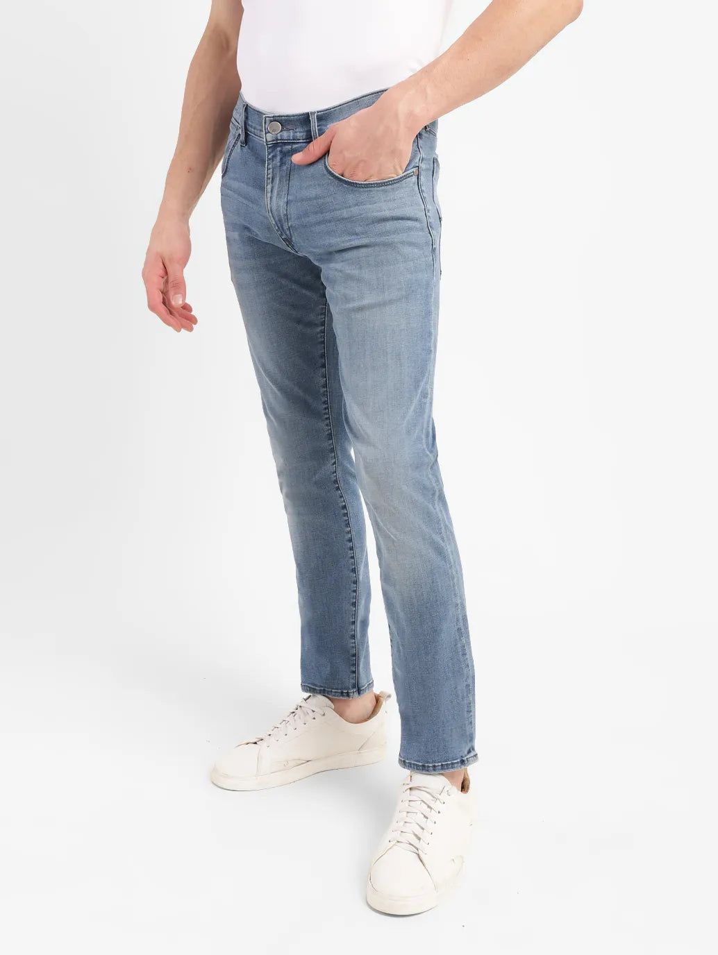Men's 65504 Blue Skinny Fit Mid Rise Jeans - 65084adf-a678-4495-a2ec-3a2ea1e7db41 View