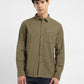 Men's Solid Slim Fit Corduroy Shirt - 9310173f-7ea7-48ad-94b2-0fbb1cebf7d1 View