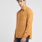 Men's Solid Slim Fit Corduroy Shirt - f68a451c-7111-4394-b8cd-fdb3a1c73411 View