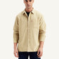 Men's Solid Slim Fit Shirt - Front View