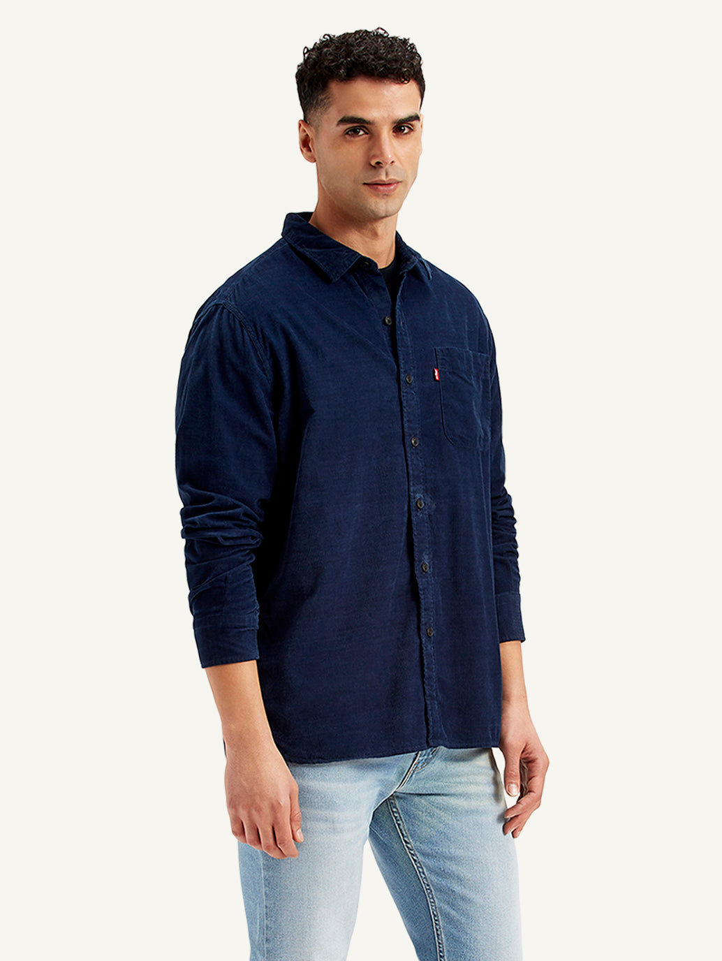Men's Solid Slim Fit Shirt - 58fb5a90-cc75-4703-927b-e6d104bb5bc7 View