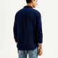 Men's Checkered Slim Fit Shirt - Back View