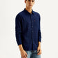 Men's Checkered Slim Fit Shirt - Side View