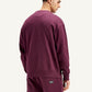 Men's Brand Logo Crew Neck Sweatshirt - Back View