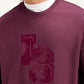 Men's Brand Logo Crew Neck Sweatshirt - Detail View