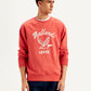 Men's Graphic Print Regular Fit Sweatshirt - Front View