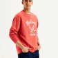 Men's Graphic Print Regular Fit Sweatshirt - Side View