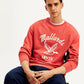 Men's Graphic Print Regular Fit Sweatshirt - Styleshot View