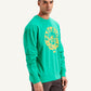 Men's Graphic Print Regular Fit Sweatshirt - Side View