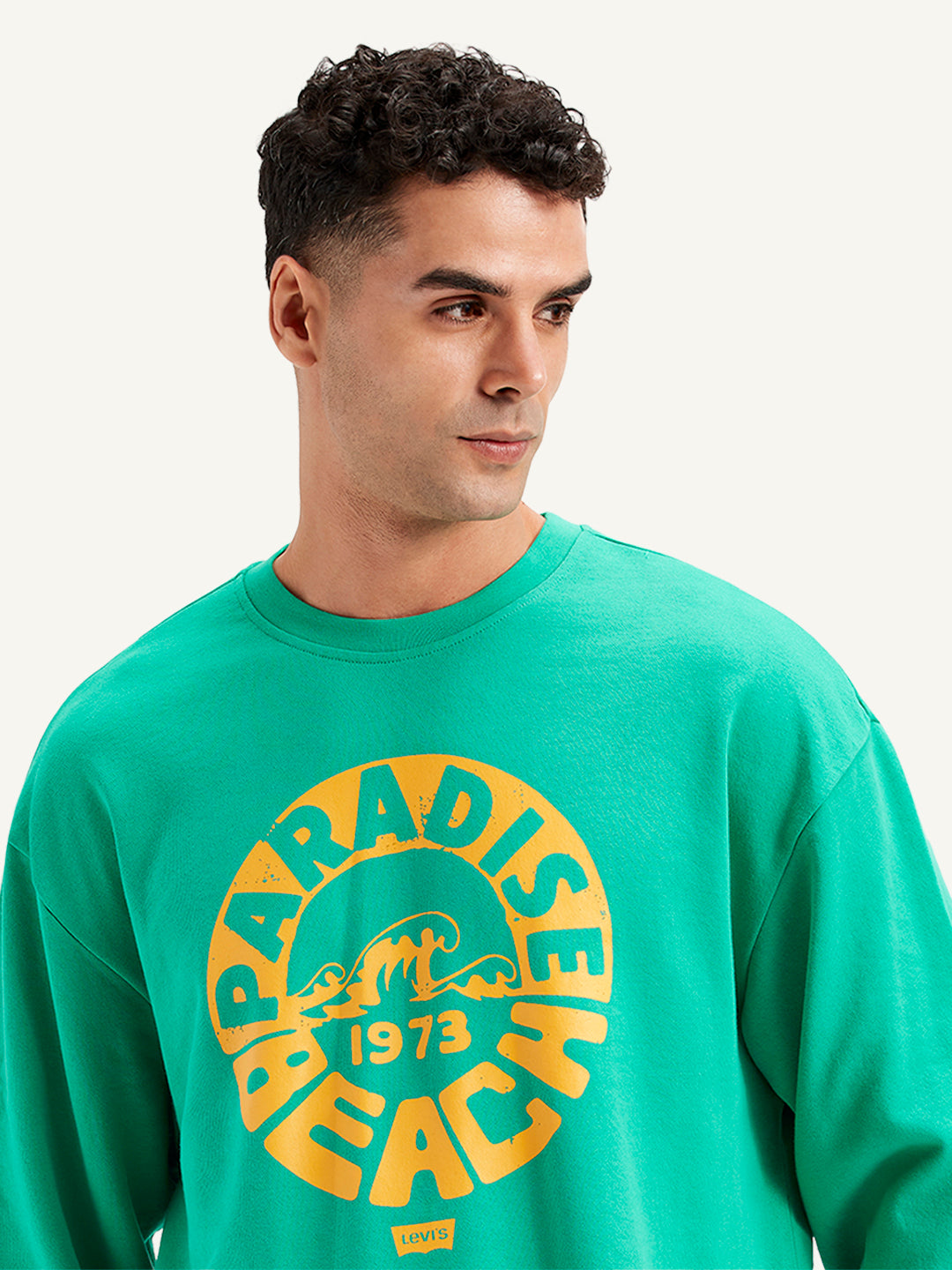Men's Graphic Print Regular Fit Sweatshirt - c8acccd1-2858-489b-ae58-0c3d58b0aeb1 View