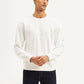 Men's Typography White Crew Neck Sweatshirt - 6a01bb92-569e-4200-aa00-03f80aa3086c View