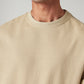 Men's Solid Regular Fit Sweatshirt - Detail View