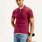 Men's Solid Slim Fit Polo T-shirt - Styleshot View