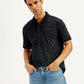 Men's Abstract Print Slim Fit Polo T-Shirt - Styleshot View