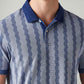 Men's Abstract Slim Fit Polo T-Shirt - 20 View