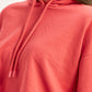 Women's Brand Logo Coral Hooded Sweatshirt - Detail View