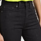 Women's Black Wedgie Straight Fit Mid Rise Jeans - ef9184aa-0e2a-4387-825e-1c4d338e86be View