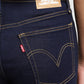 Women's Blue Wedgie Straight Fit Mid Rise Jeans - 457c504b-7f8f-4f2c-9dc9-2c3cf7614e44 View