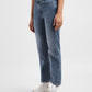 Women's Blue Wedgie Straight Fit Mid Rise Jeans - ffbd1a33-21b0-4479-ba44-c244afab4465 View