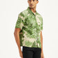 Men's Jacquard Regular Fit Camp Shirt - 563f204b-3e6b-4877-842a-4b5b936feb29 View