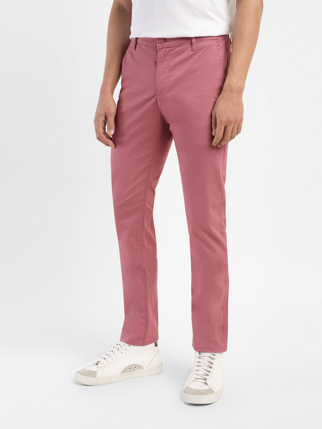 Men's 511 Pink Slim Fit Chinos - 0197bbe9-3d4b-4c55-a9c6-bb134102cc58 View