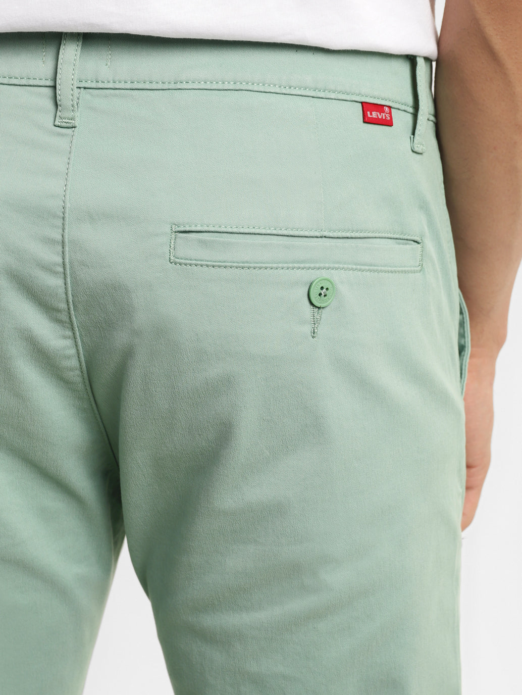 Men's 511 Green Slim Fit Chinos - a1f94144-16f6-4832-9a87-28c5bdb694a2 View