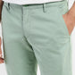 Men's 511 Green Slim Fit Chinos - FrontDetails View