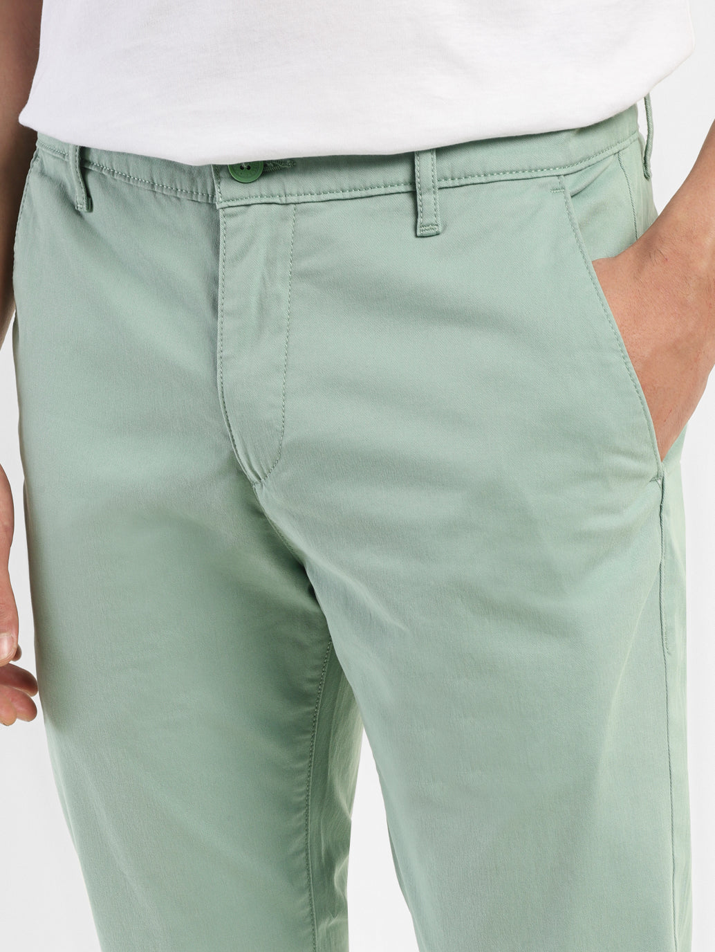 Men's 511 Green Slim Fit Chinos - f201acde-b388-4288-bafa-b60013c0d8d9 View