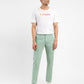 Men's 511 Green Slim Fit Chinos - ModelFront View
