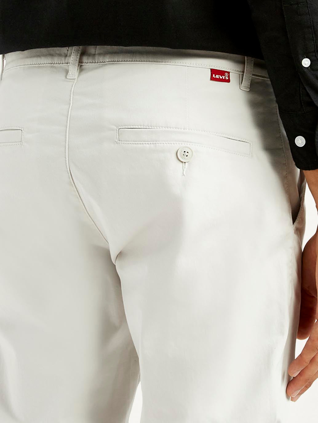 Men's 511 Off White Slim Fit Mid Rise Chinos - Detail View