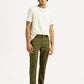 Men's 511 Olive Green Slim Fit Mid Rise Chinos - Styleshot View