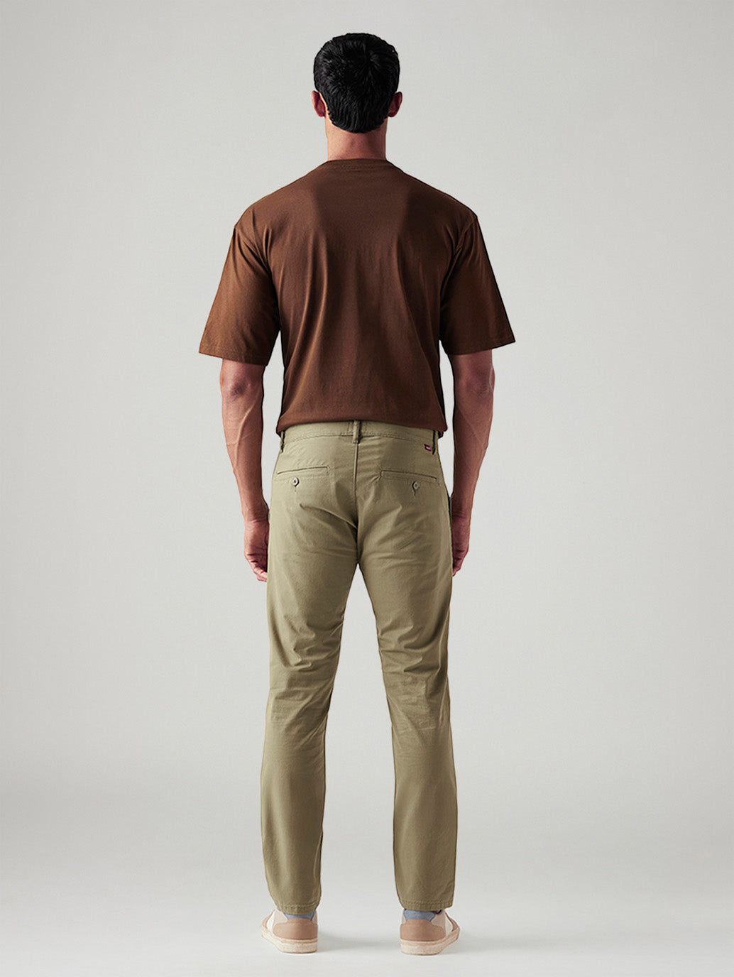 Men's 511 Khaki Slim Fit Mid Rise Chinos - Back View