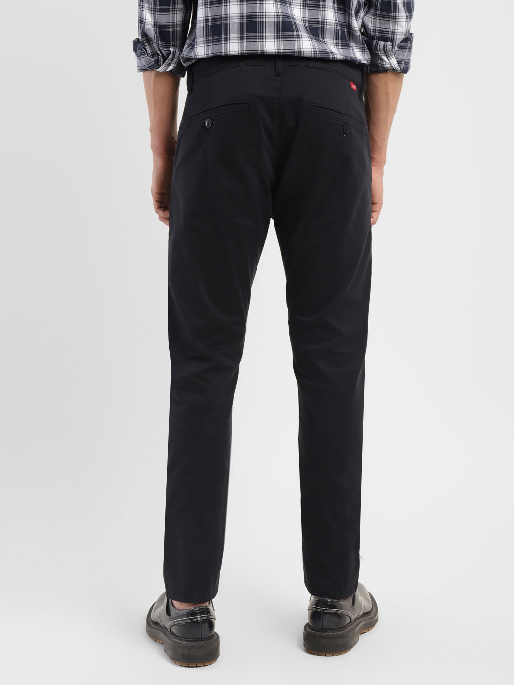 Men's 512 Black Slim Tapered Fit Chinos - ac2b6b7b-67d7-42cf-bd50-0b3ba001377b View