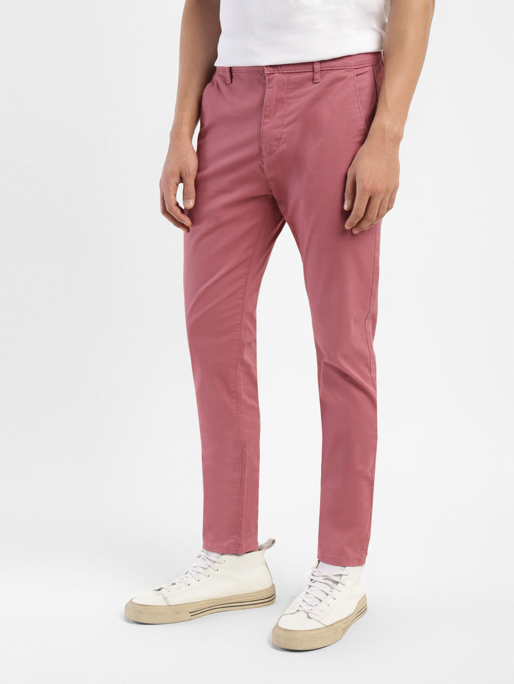Men's 512 Pink Slim Tapered Fit Chinos - 59037a9a-61cd-4b82-af1e-2d6289cf0a68 View