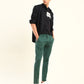Men's 512 Slim Tapered Fit Green Chinos - Styleshot View