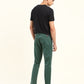 Men's 512 Slim Tapered Fit Green Chinos - Back View