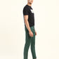 Men's 512 Slim Tapered Fit Green Chinos - Side View