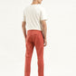 Men's Coral Slim Tapered Fit Chinos - Back View