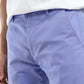 Men's Blue Slim Tapered Fit Trousers - Detail View