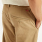 Men's Beige Slim Fit Chinos - 7b70a501-e36b-4478-954d-c6dfba9205ab View