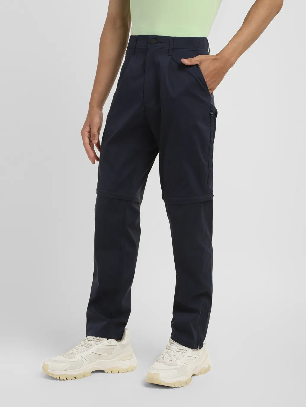 Men's Navy Regular Fit Detachable Cargo - bb47eeaf-768b-43a2-afd8-3ed09d4b93d8 View