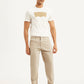 Men's Beige Regular Fit Trousers - 3517ff9d-e46a-4f71-9707-37b788539212 View
