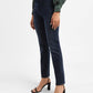 Women's Redloop 724 Blue Straight Fit High Rise Jeans - 4a2284f1-1cf2-4851-9293-392a1fc20ce4 View
