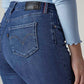 Women's 724 Med Indigo Slim Straight Fit High Rise Redloop Jeans - 20 View