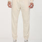 Men's Beige Regular Fit Joggers - Front View