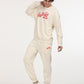 Men's Beige Regular Fit Joggers - 7 View