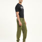 Men's Regular Fit Black Joggers - 2ed4b254-7cd3-4b9f-ab17-e87ce8055073 View