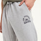 Men's Regular Fit Grey Joggers - Details View