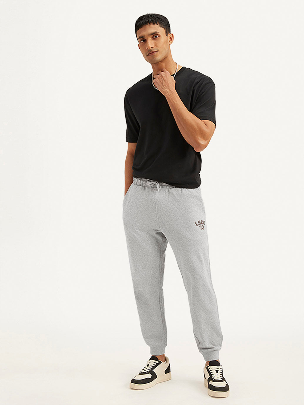 Men's Grey Solid Utility Joggers - a8135c15-c2a7-4c05-9584-5e84eee1a104 View